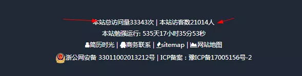 wordpress技巧首页显示访客在线人数统计纯代码实现